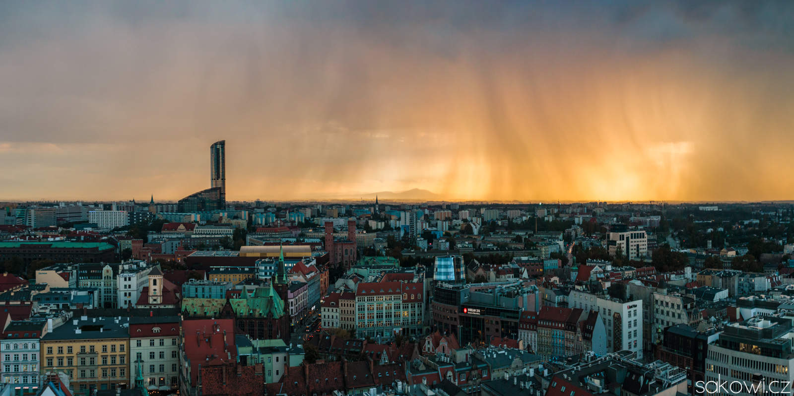 Panorama of Wrocław